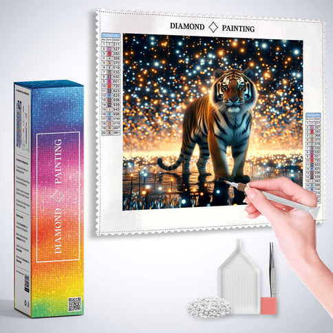 Diamond Painting - Sternenwächter: Das Funkeln des Kosmos