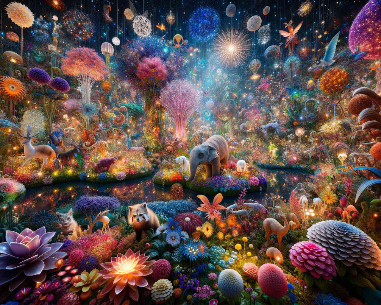 Diamond Painting - Kosmos der Fantasie