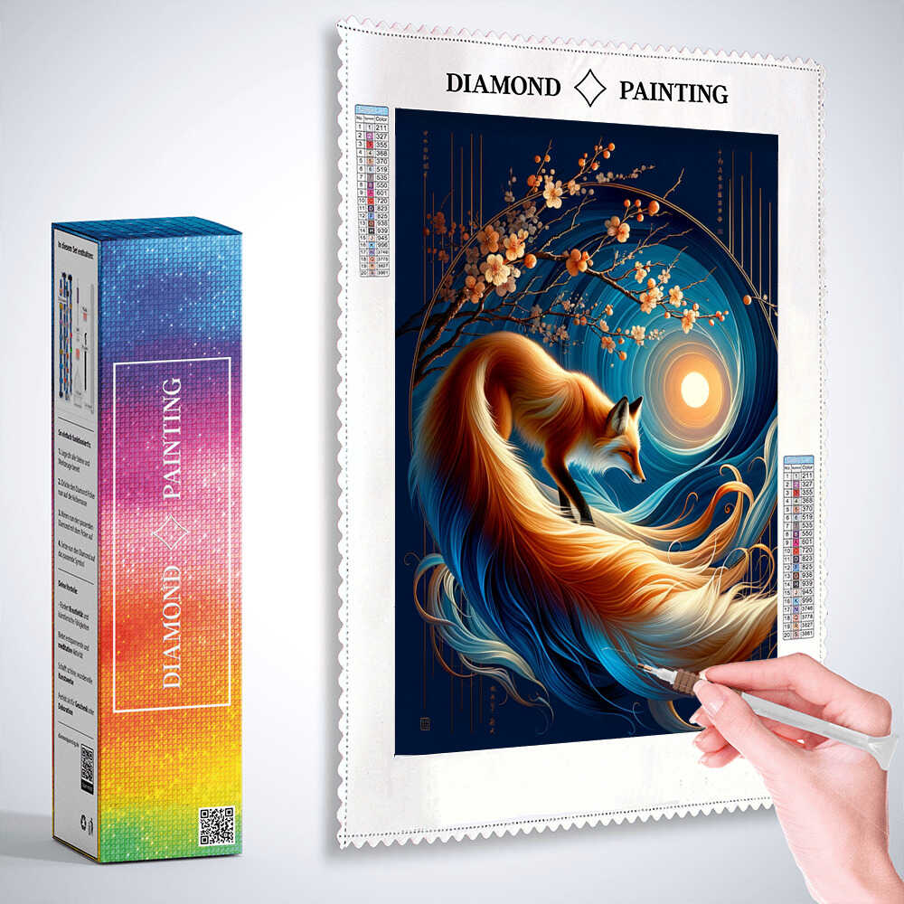 Diamond Painting - Fuchsschwanz