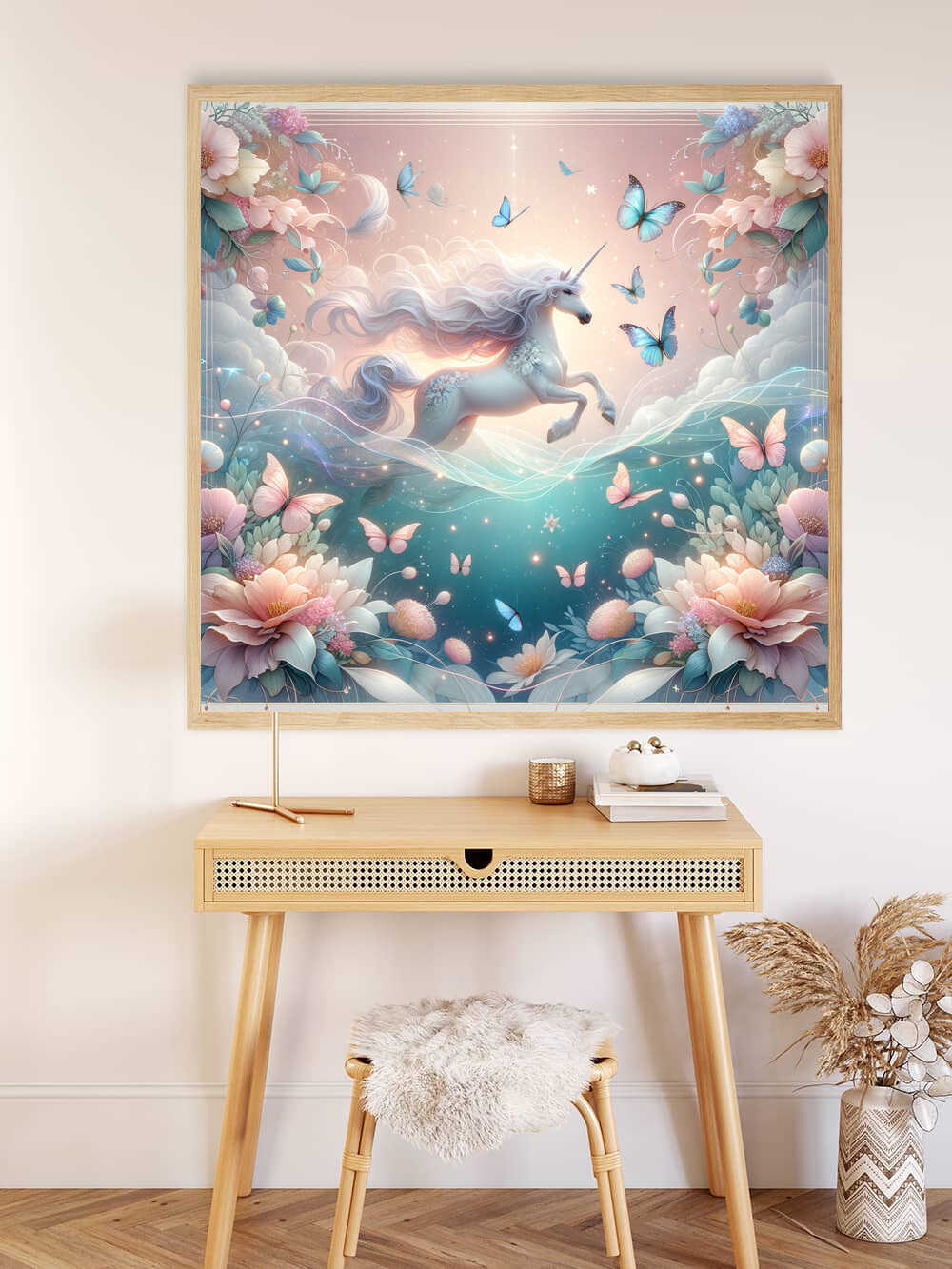 Diamond Painting - Einhorn Schmetterling