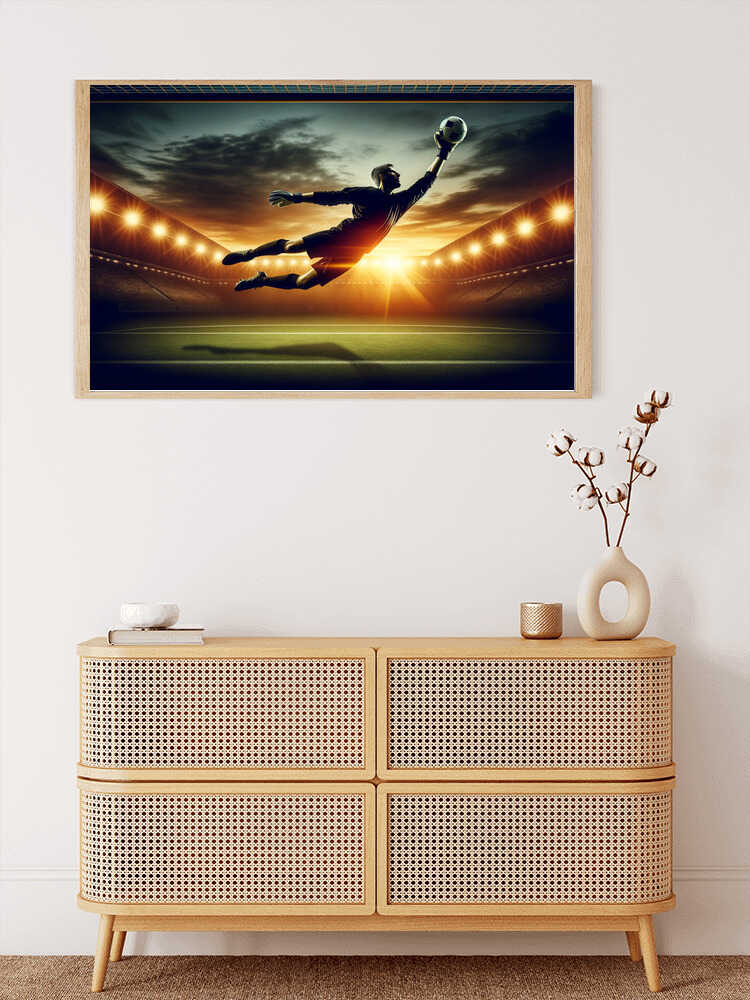 Diamond Painting - Triumph im Sonnenuntergang