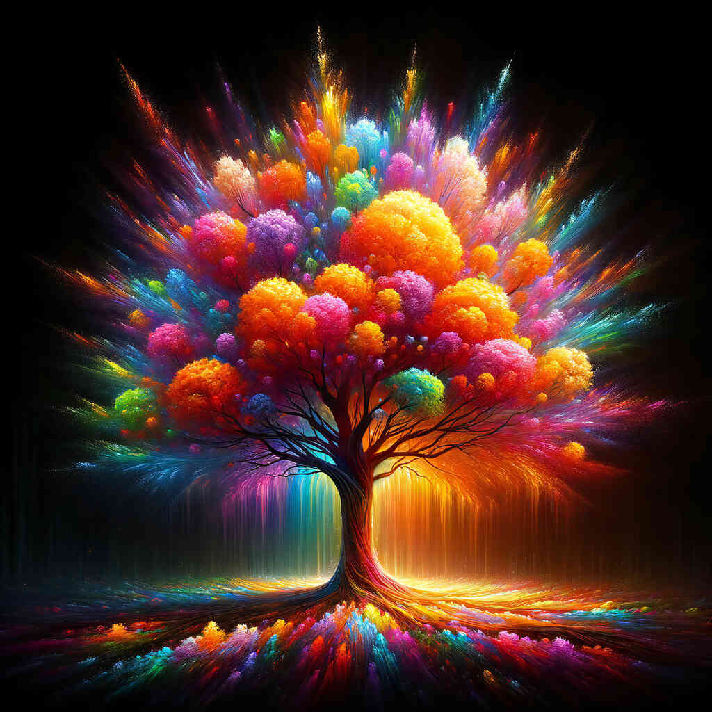 Diamond Painting - Prachtvoller Wunderbaum