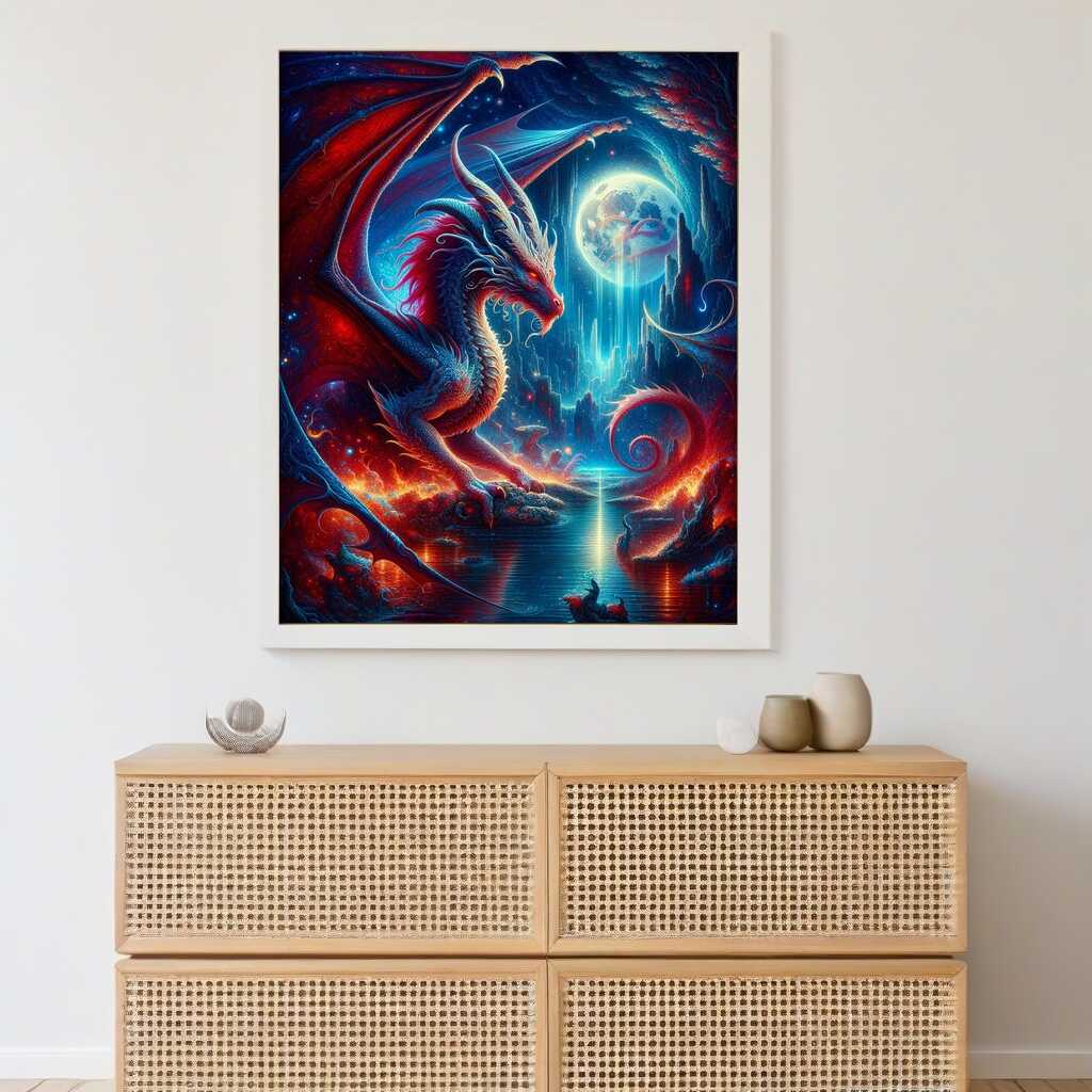 Diamond Painting - Fantasy Drache