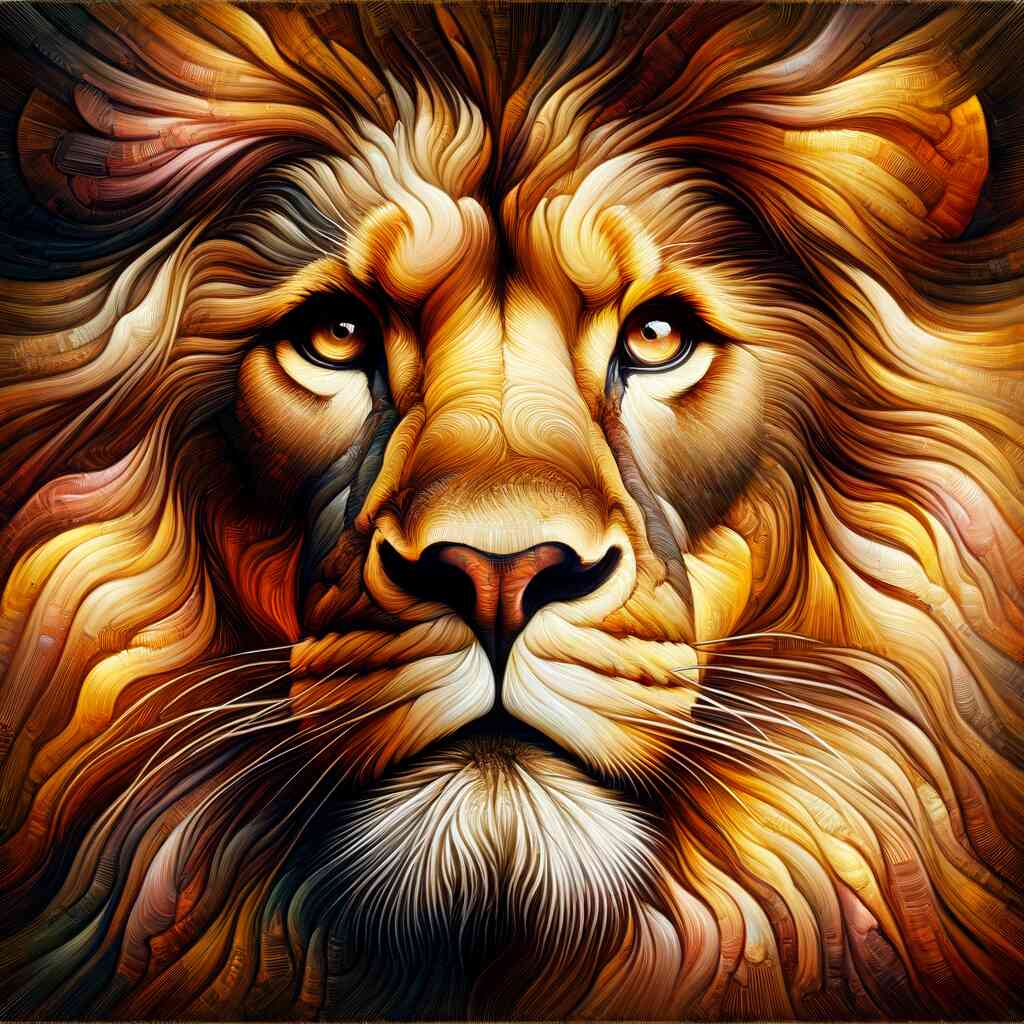 Diamond Painting - Löwenporträt