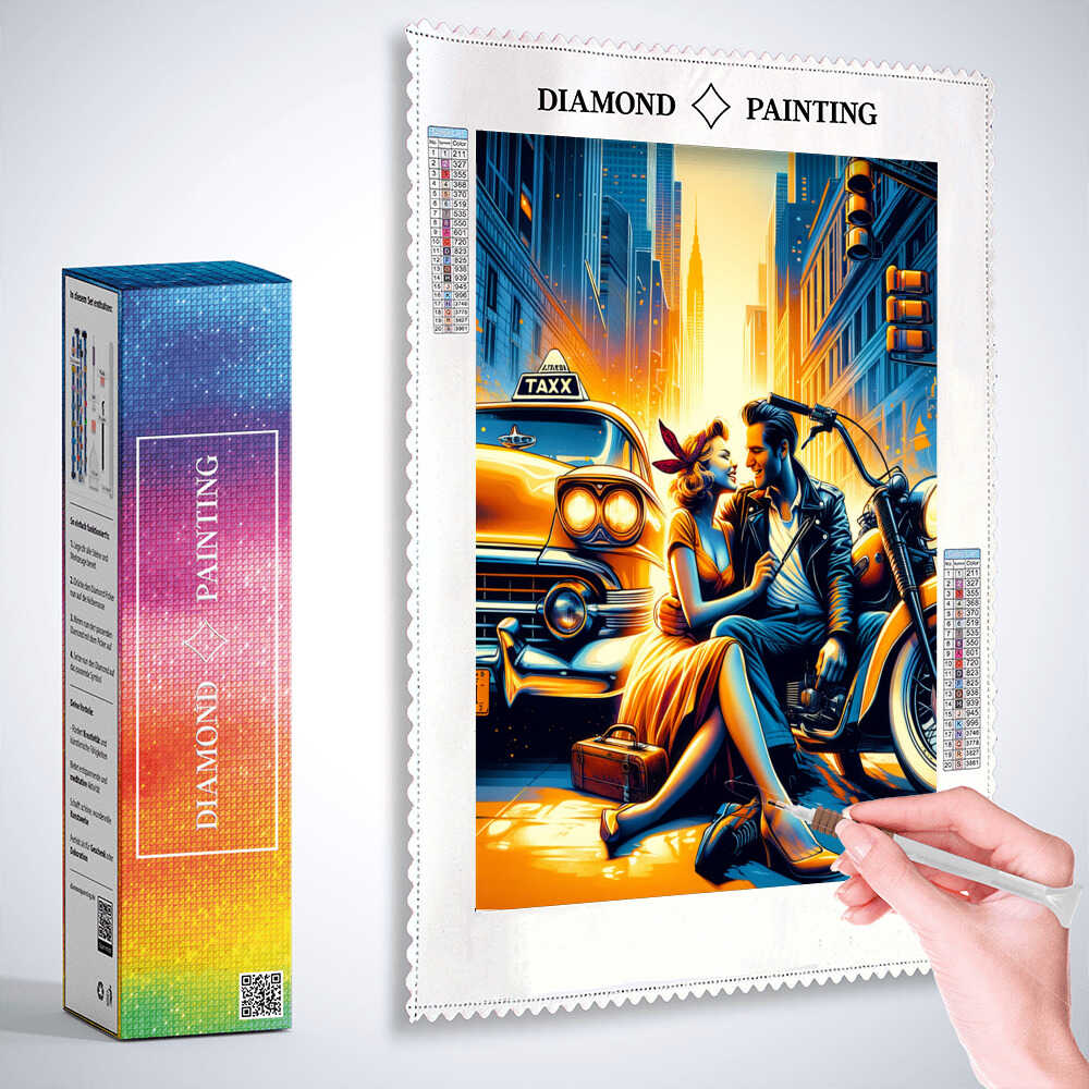 Diamond Painting - New York Pärchen