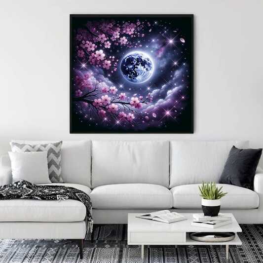 Diamond Painting - Lila Vollmond