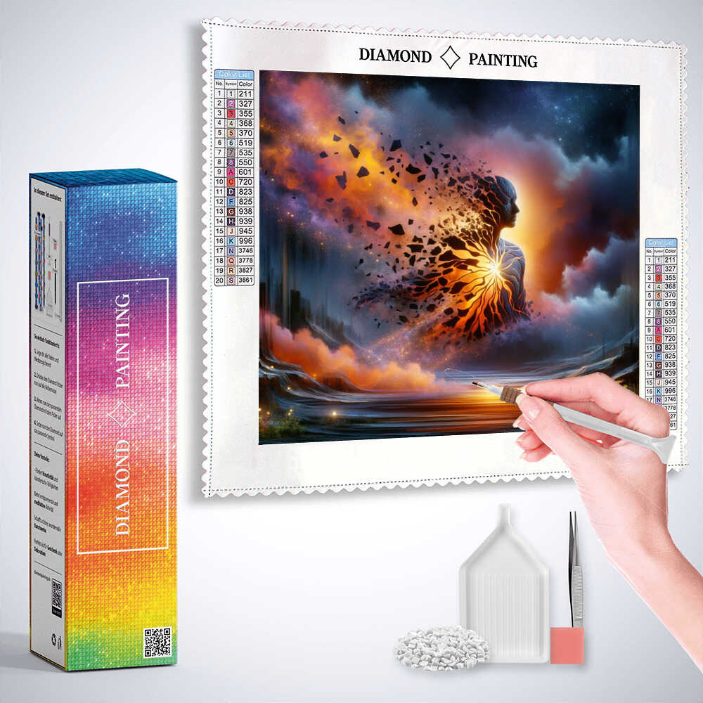 Diamond Painting - Geist des Kosmos
