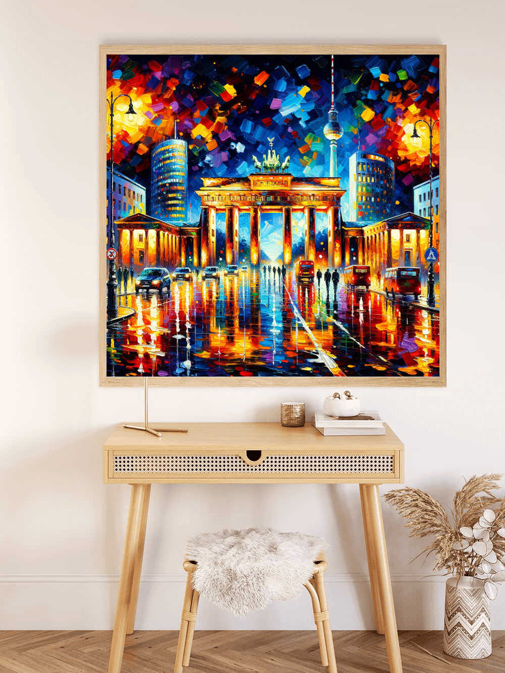 Diamond Painting - Berliner Lichterzauber