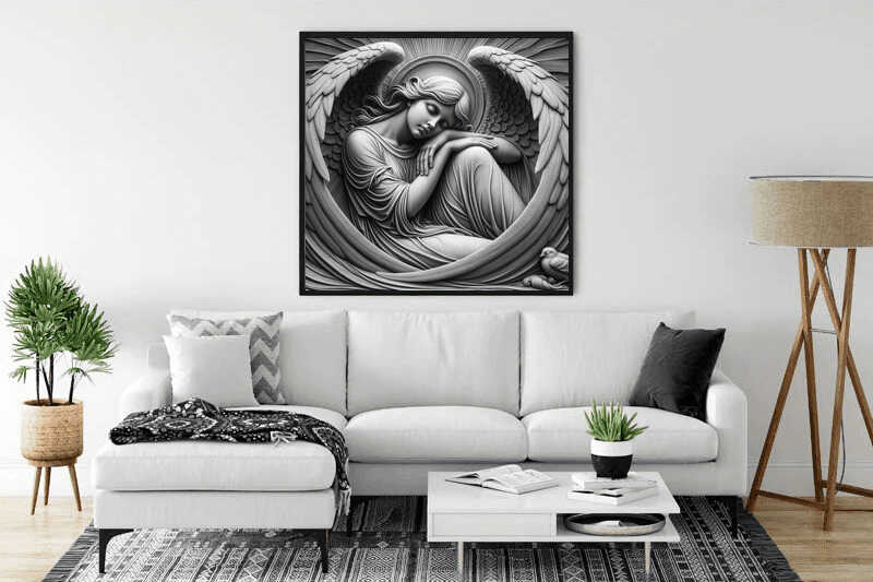Diamond Painting - Schlafender Engel