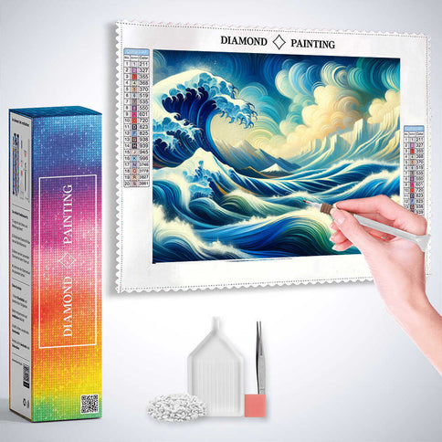 Diamond Painting - Meereswelle