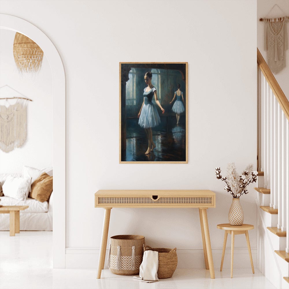Diamond Painting - Ballerina in Blau
