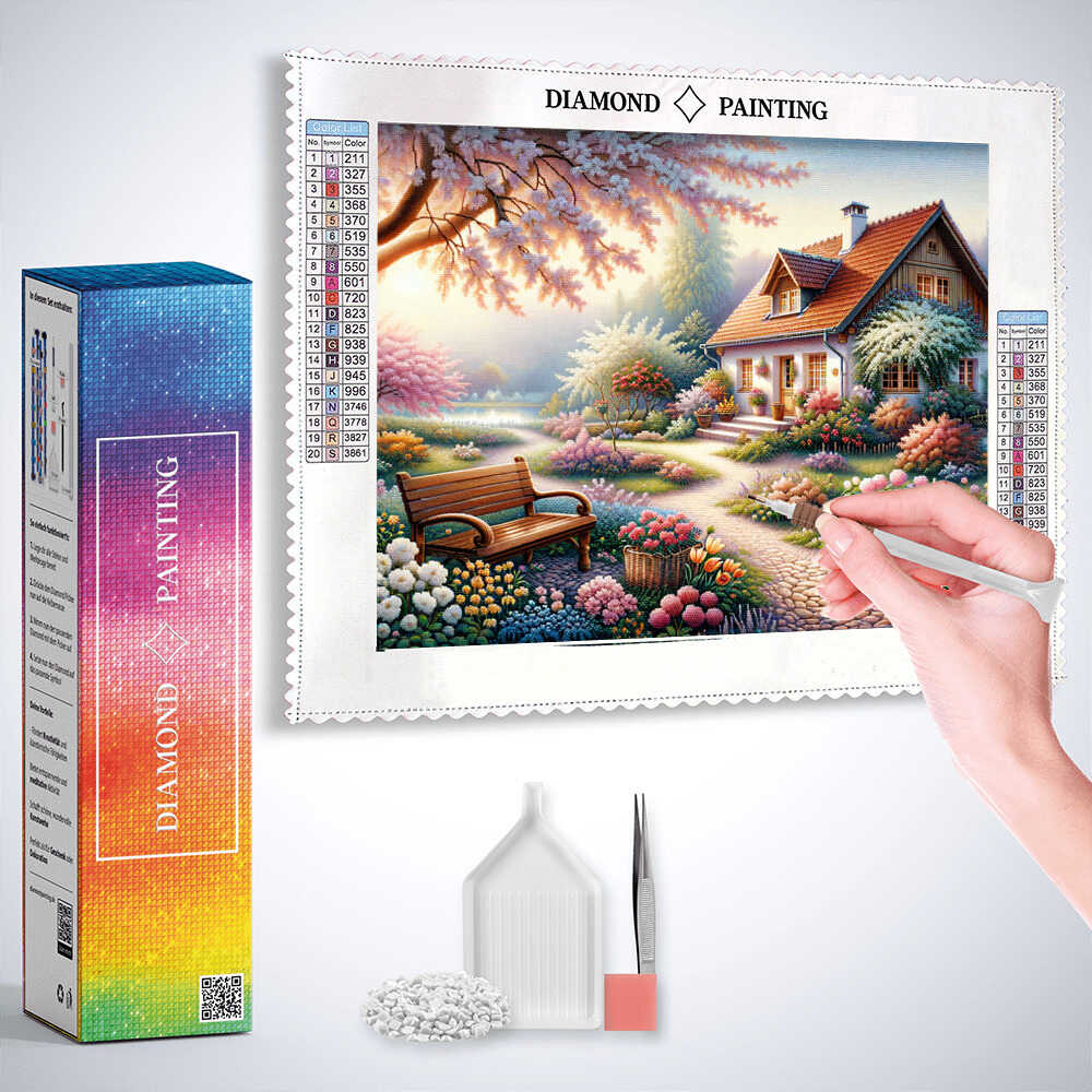 Diamond Painting - Landhausidylle