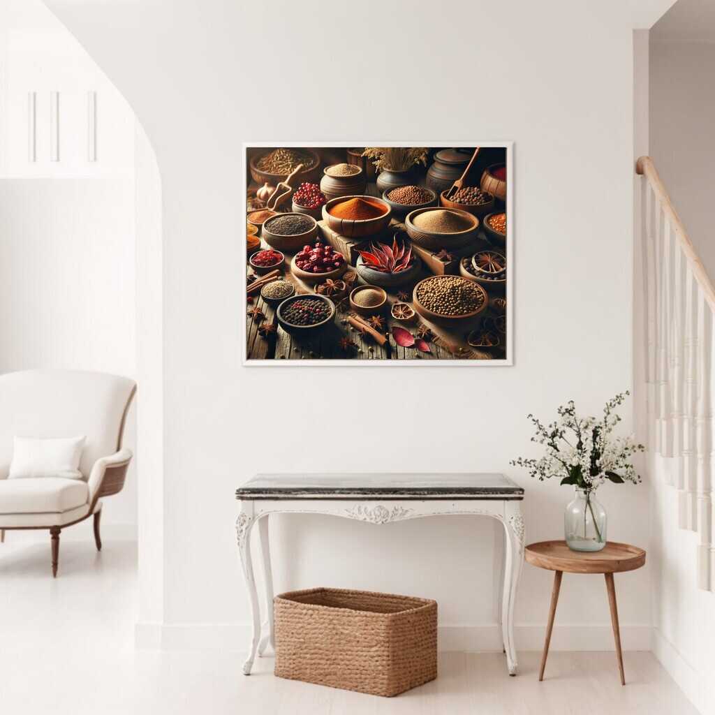 Diamond Painting - Gewürztisch