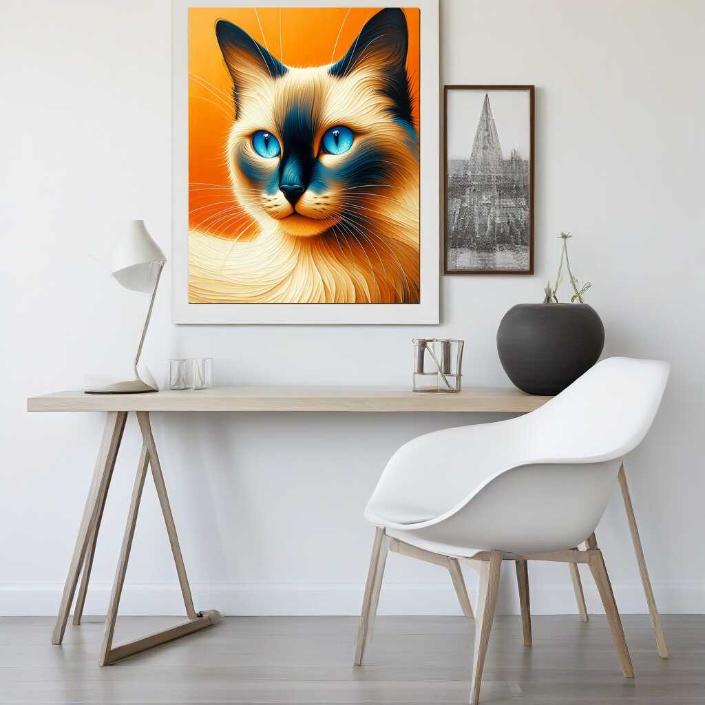 Diamond Painting - Siamkatze
