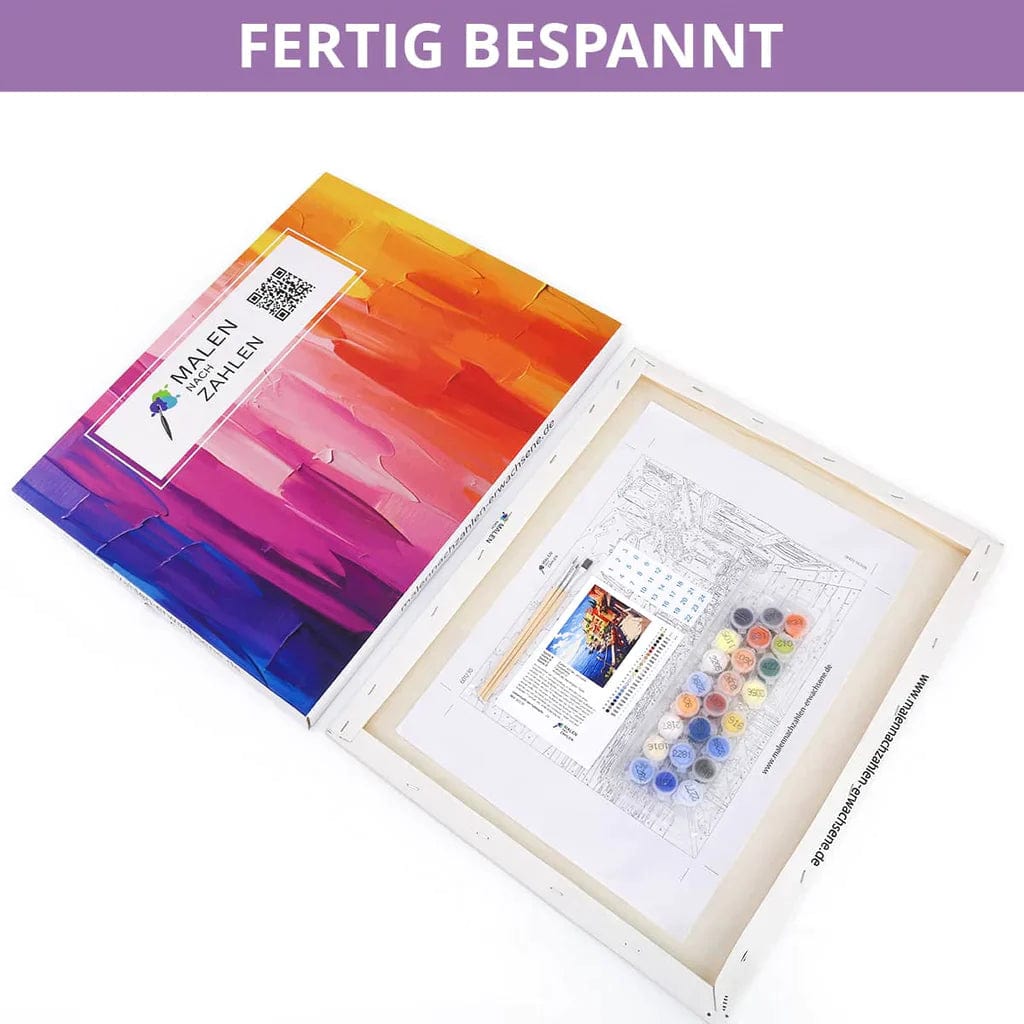 Malen nach Zahlen - Welle Paperart