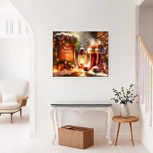 Diamond Painting - Merry Christmas Deko