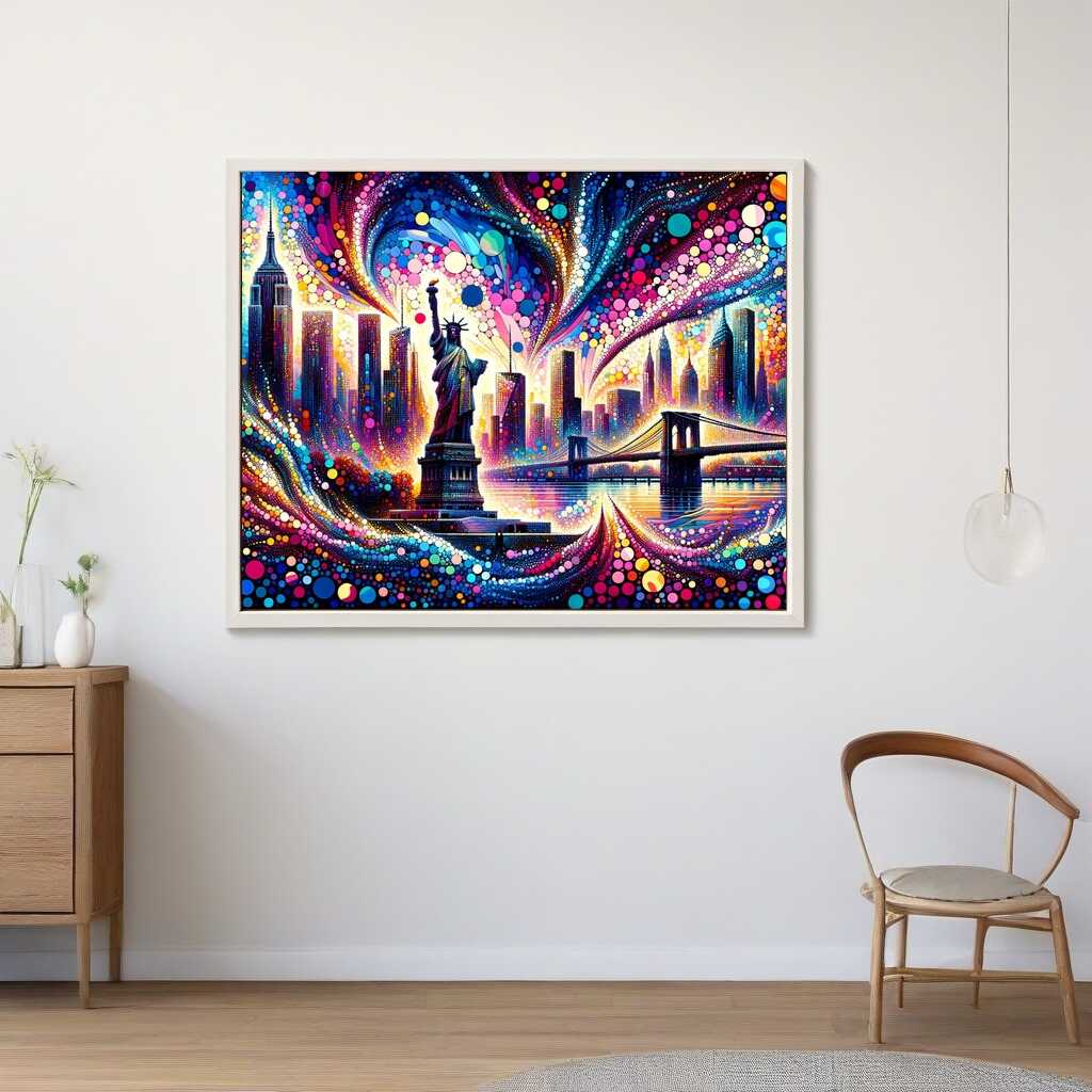 Diamond Painting - New York, splash