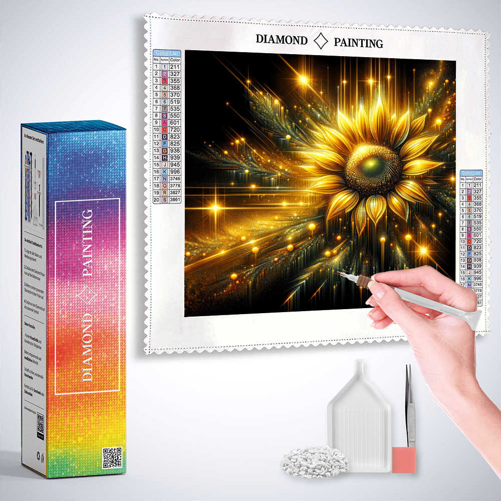 Diamond Painting - Sonnenblume