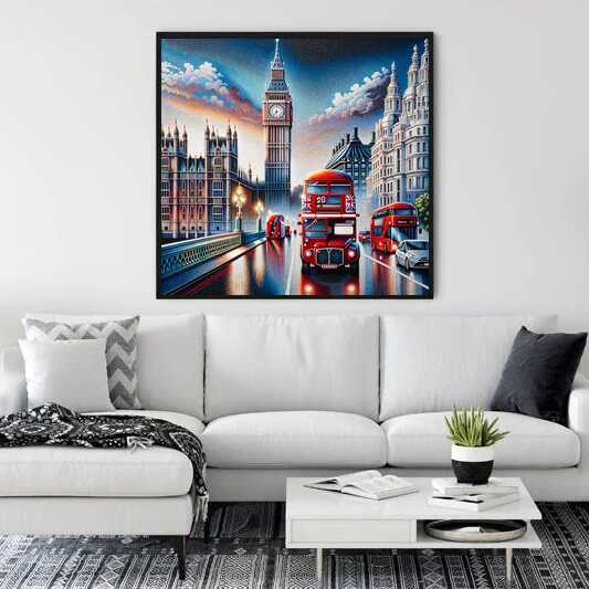 Diamond Painting - Sehenswürdigkeiten in London