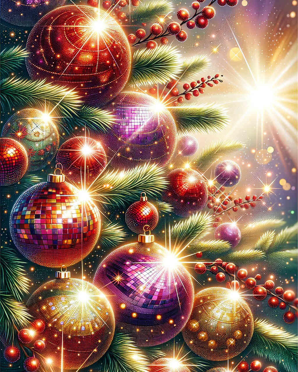 Diamond Painting - Christbaumschmuck