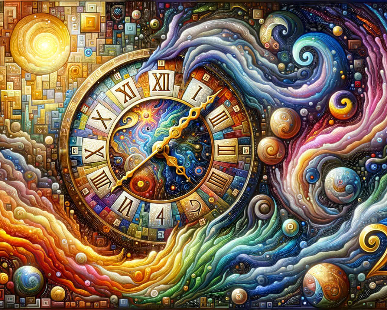Diamond Painting - Zeitreise Bunt