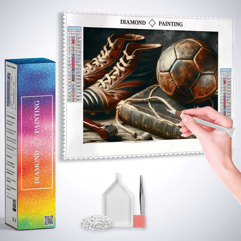 Diamond Painting - Erinnerungen im Spiel