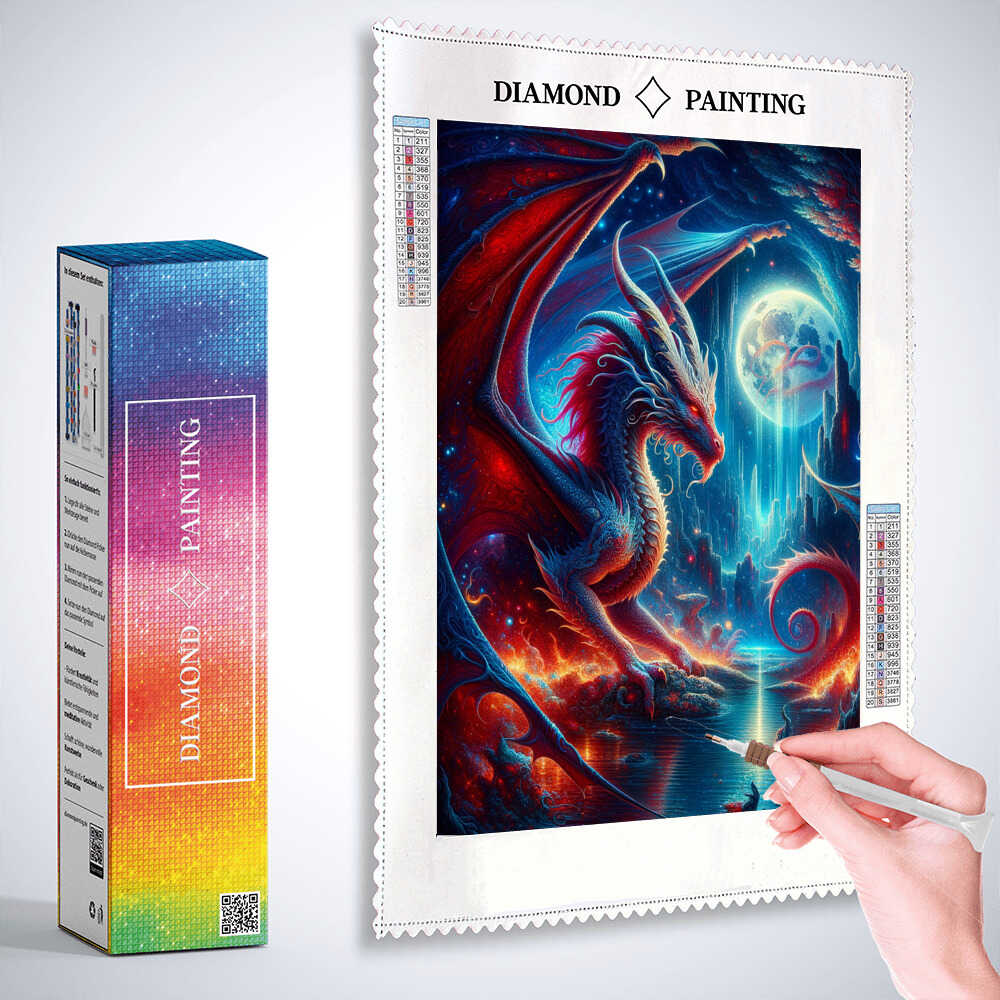 Diamond Painting - Fantasy Drache