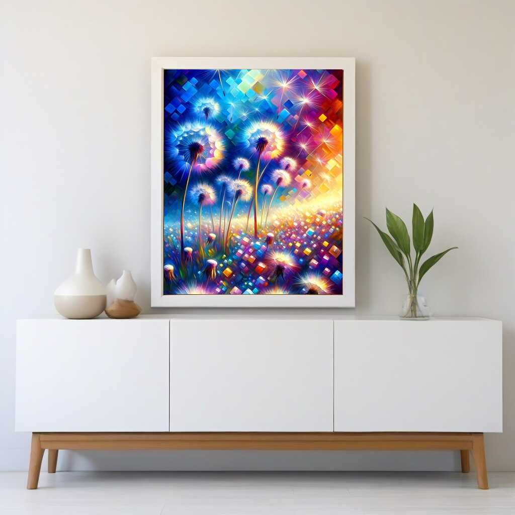 Diamond Painting - Pusteblumenwiese