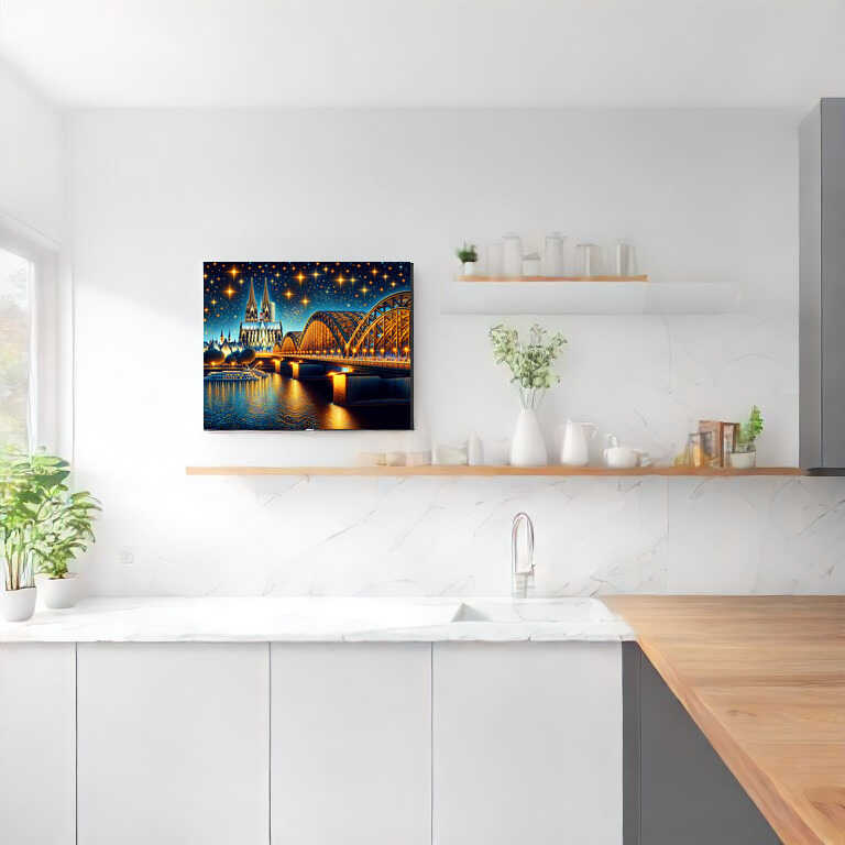 Diamond Painting - Stadtbild, Köln