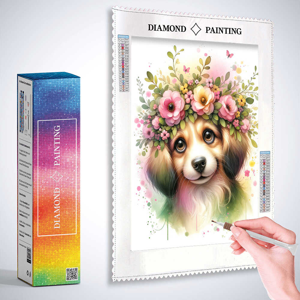 Diamond Painting - Kleiner Spatz