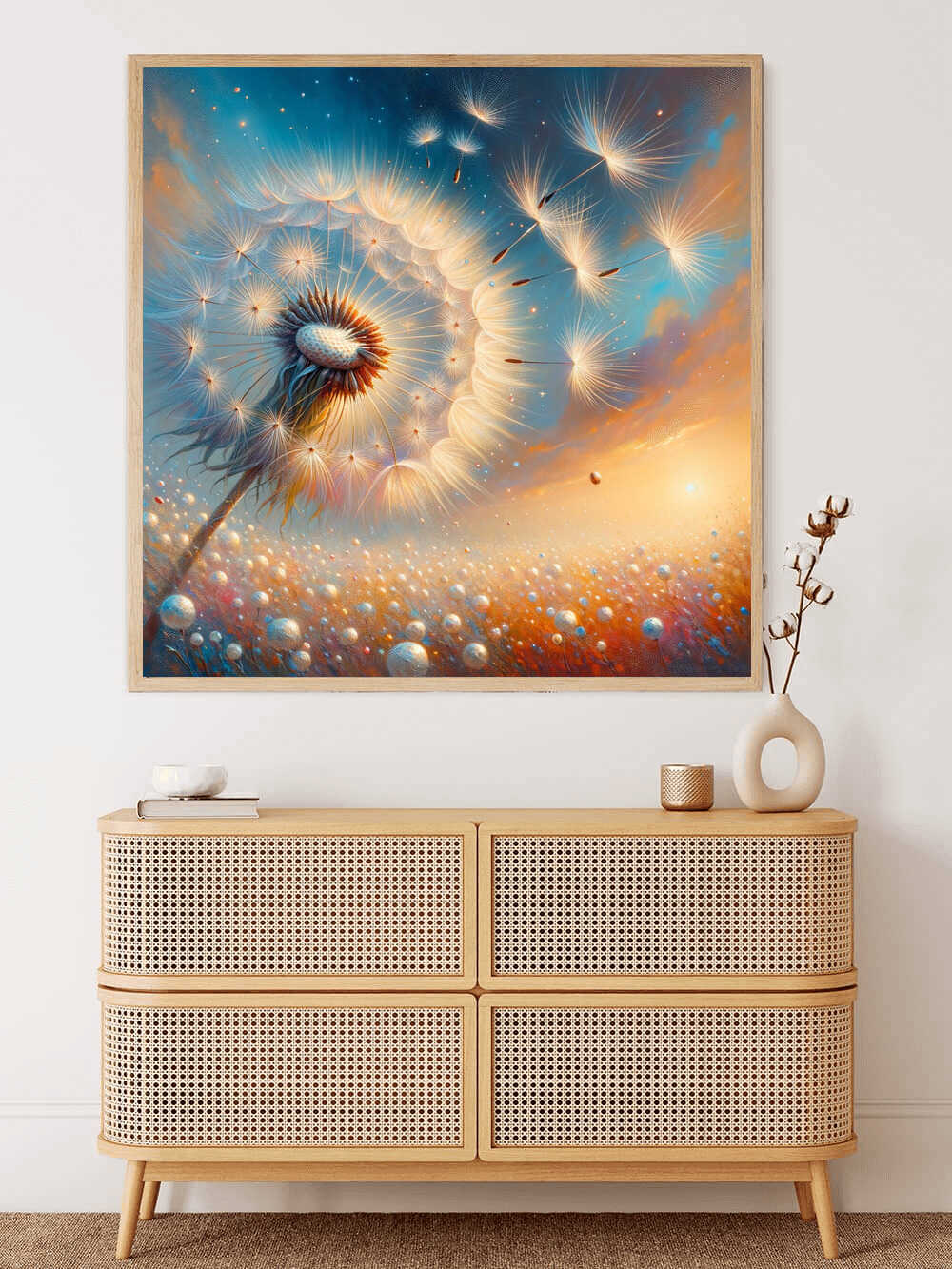 Diamond Painting - Pusteblume weht