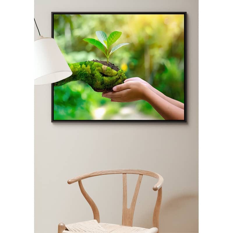 Diamond Painting - Landschaft in der Hand - gedruckt in Ultra-HD - bestseller, fantasy, landschaft, menschen, Natur
