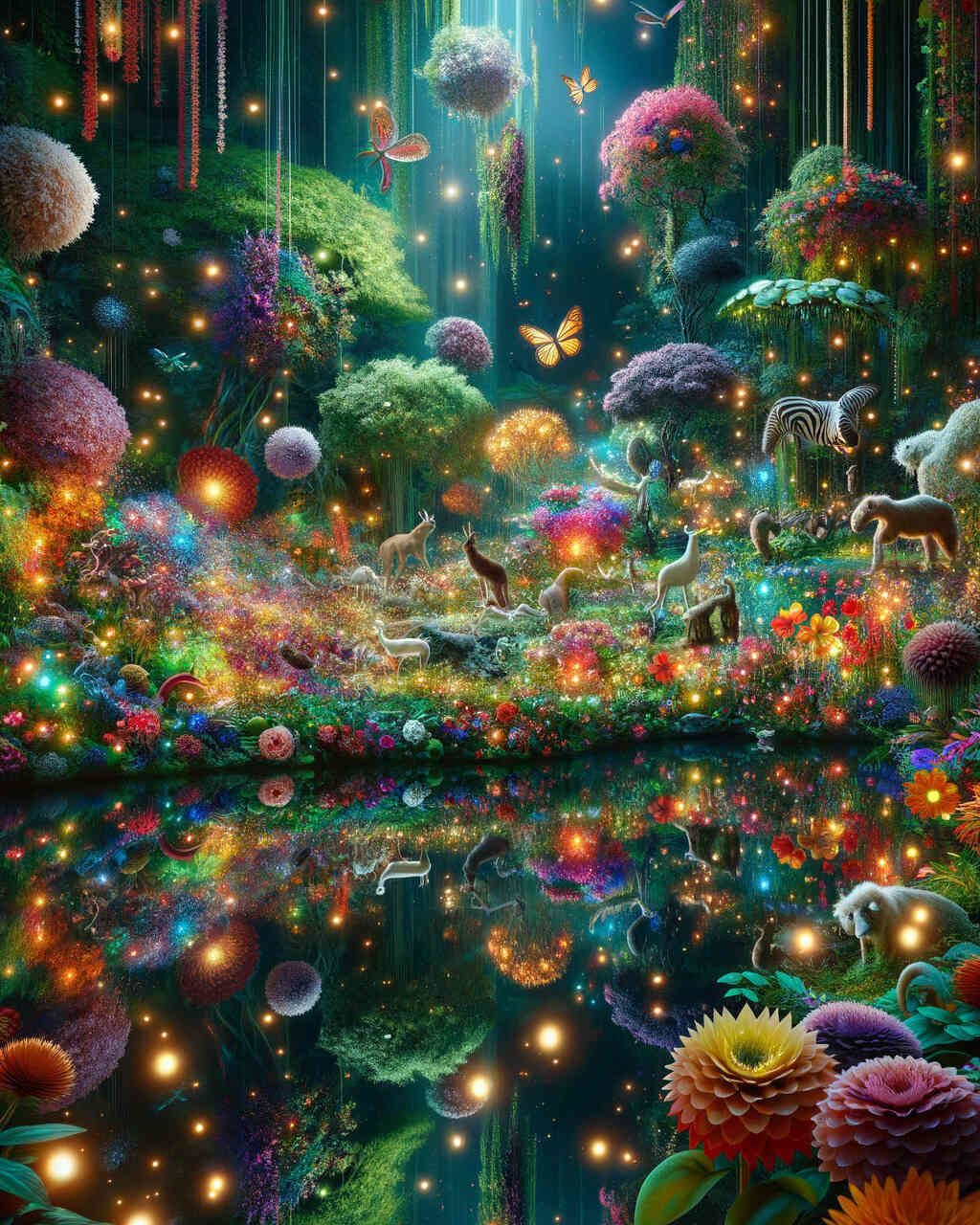 Diamond Painting - Zauberwald der Träume