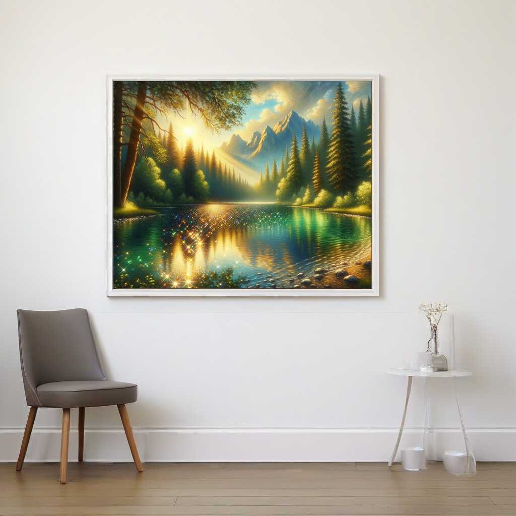 Diamond Painting - Waldsee