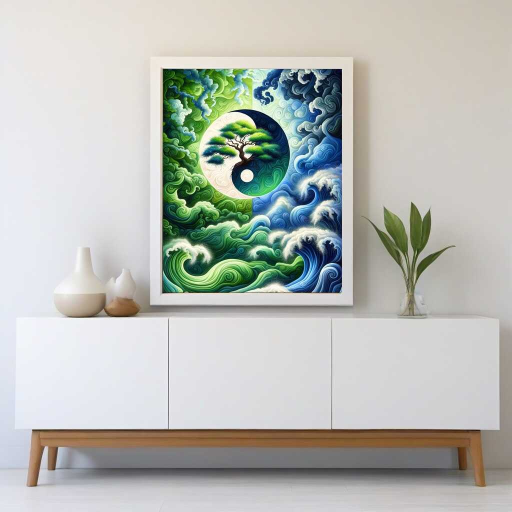Diamond Painting - Löwe und Kind, innig