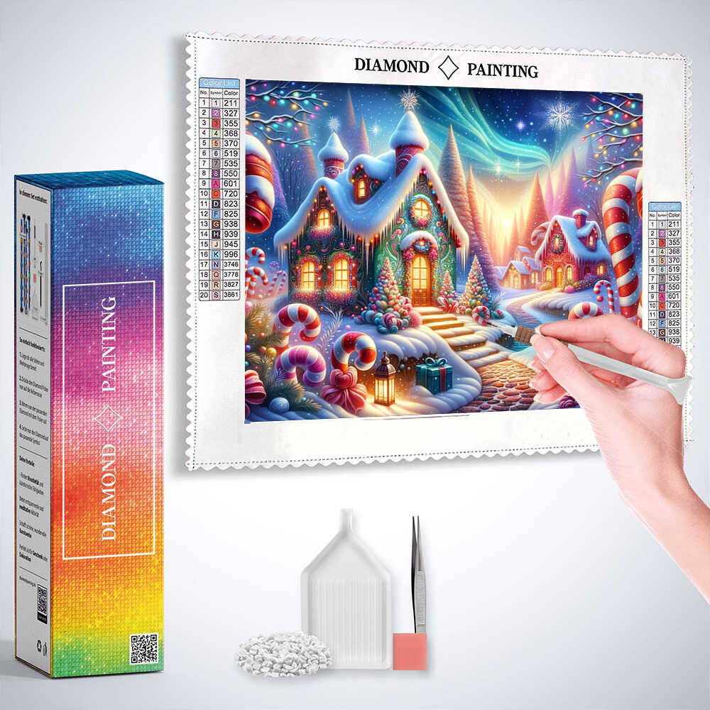 Diamond Painting - Wichteldorf