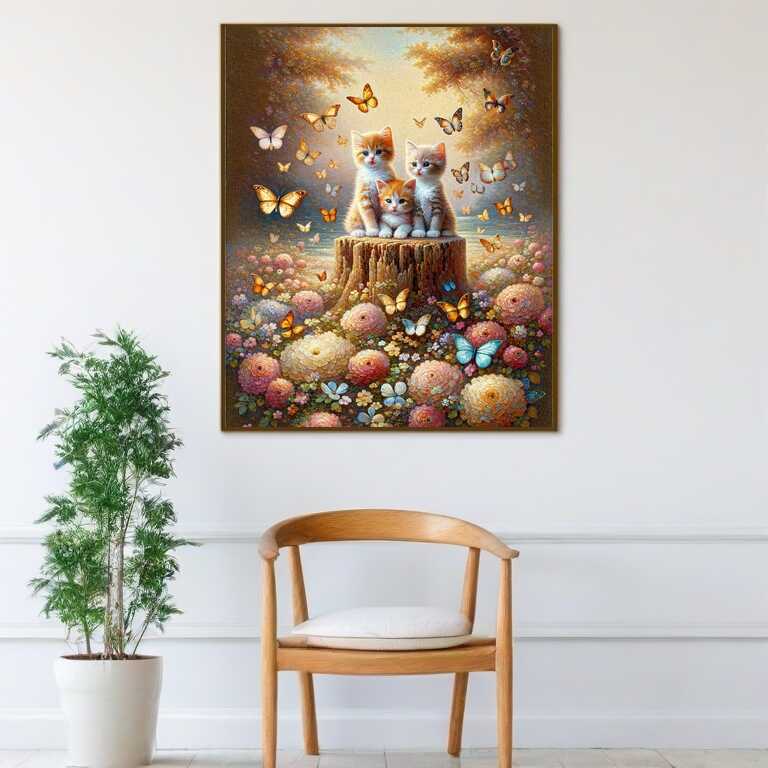 Diamond Painting - Respekt vor den Kleinen