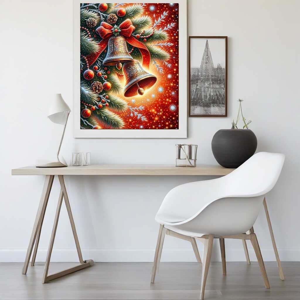 Diamond Painting - Weihnachtsglocken