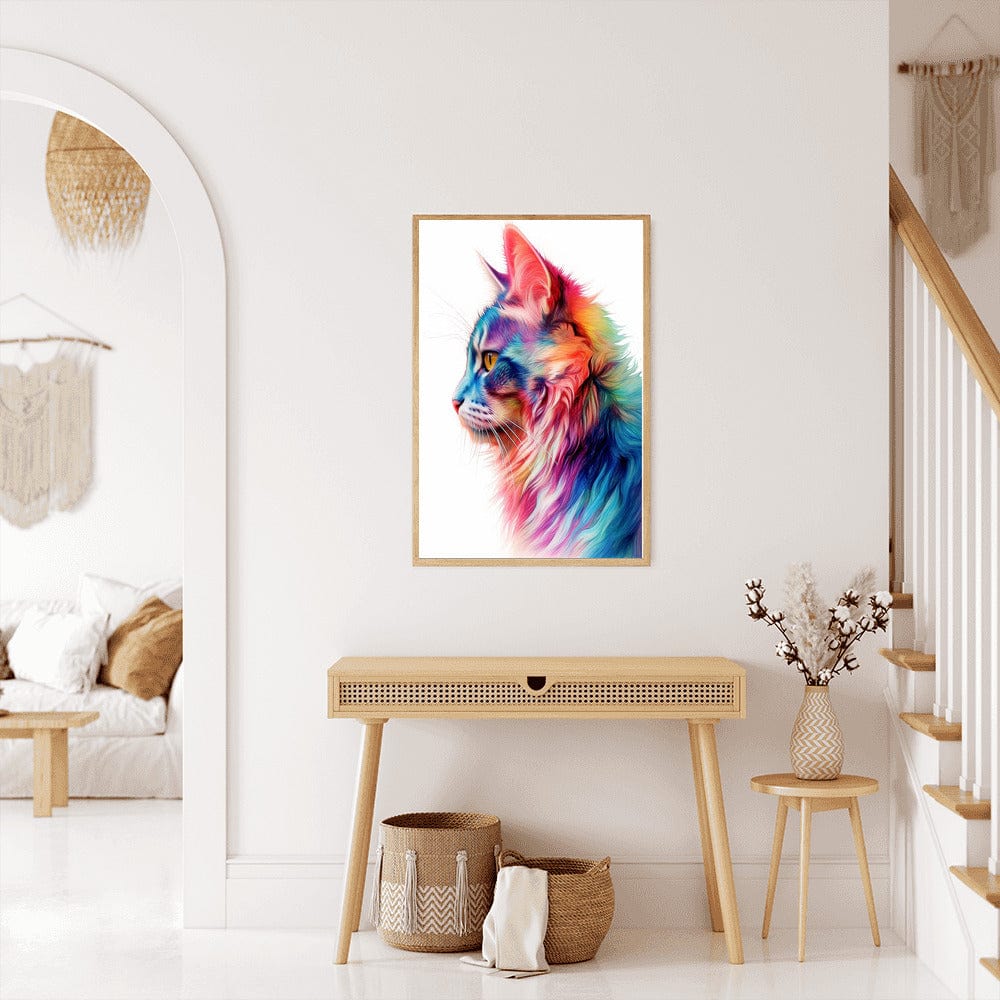 Diamond Painting - Neon Kitten