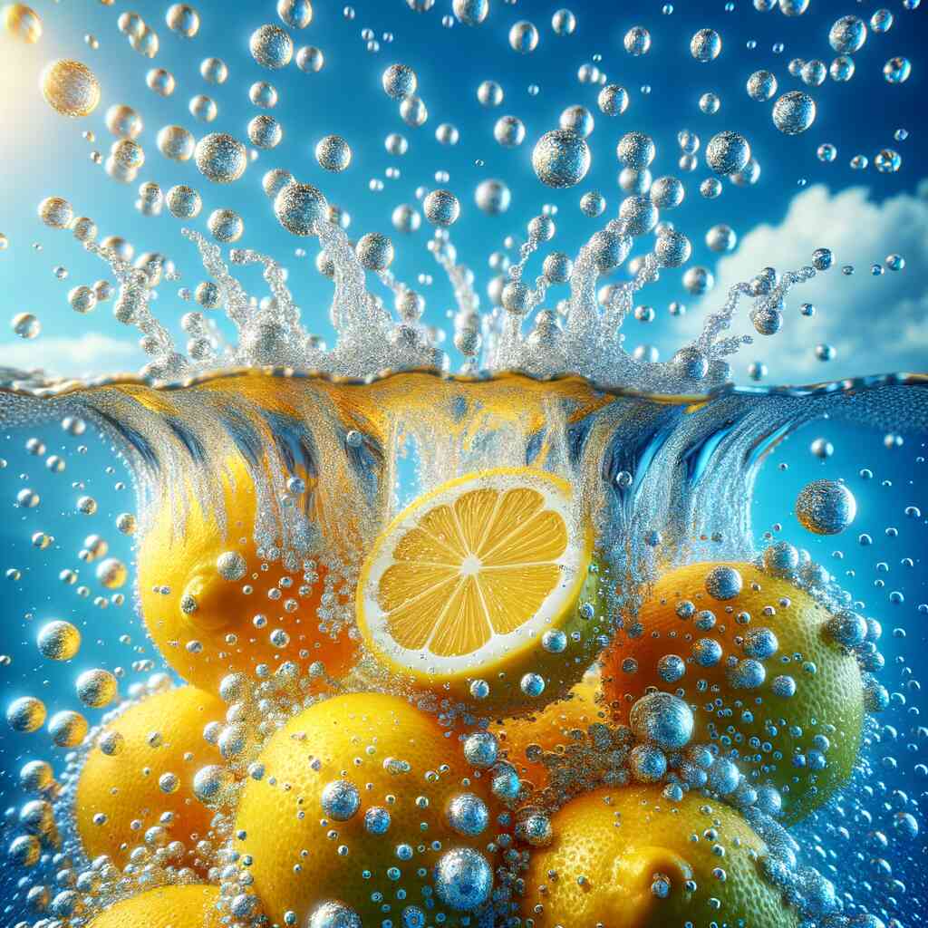 Diamond Painting - Zitronen im Wasser
