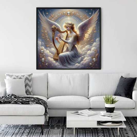 Diamond Painting - Engel mit Harve