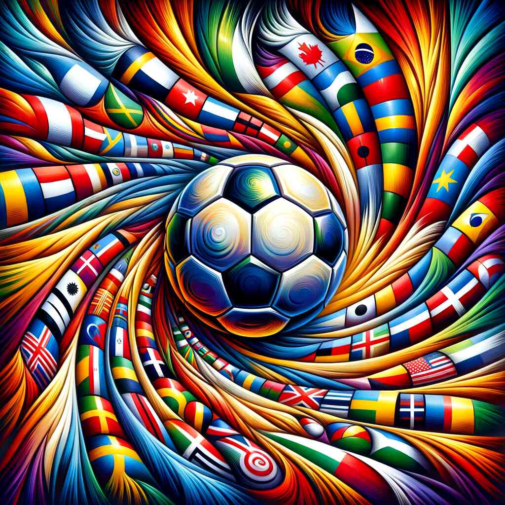 Diamond Painting - Fußballwelt