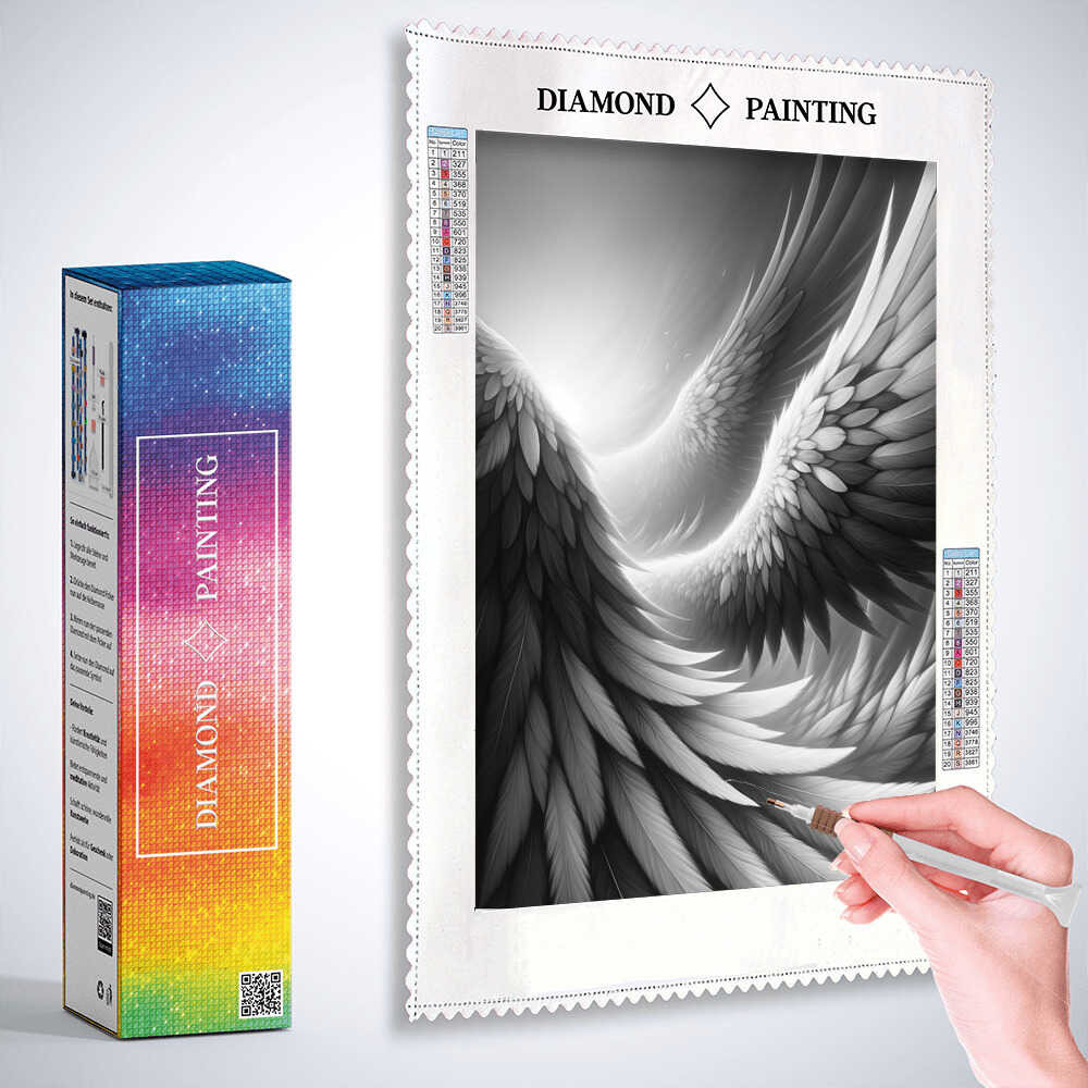 Diamond Painting - Engelsflügel